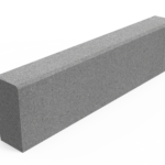 Obrzeże standardowe (trawnikowe) 12x25x100 cm firmy Kost-Bet kształt